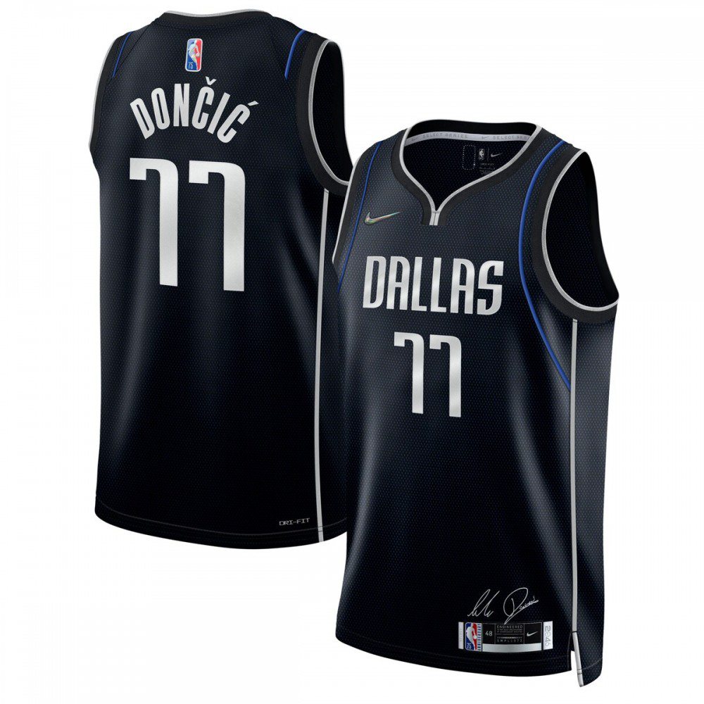 Luka Doncic Dallas Mavericks Select Series Rookie of the Year Swingman Team Jersey - Navy-Pro Kit Vault | Brand New 26/27 Sports Jerseys